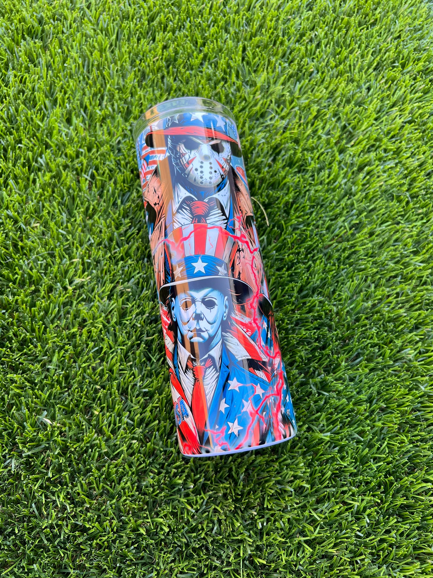 20oz 4th Of July Horror Characters