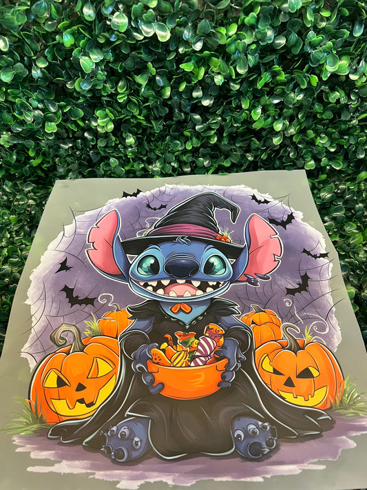 DTF Blue Character Halloween