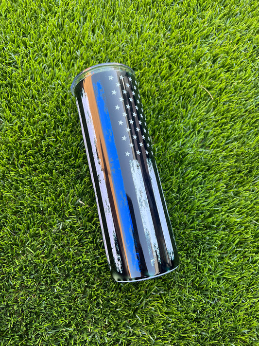 20oz Thin Blue Line Tumbler