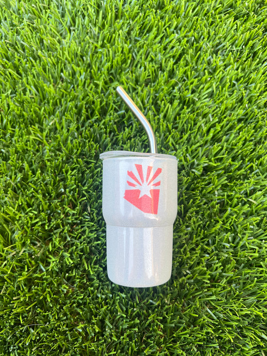 3OZ Pink Arizona Shot Tumbler