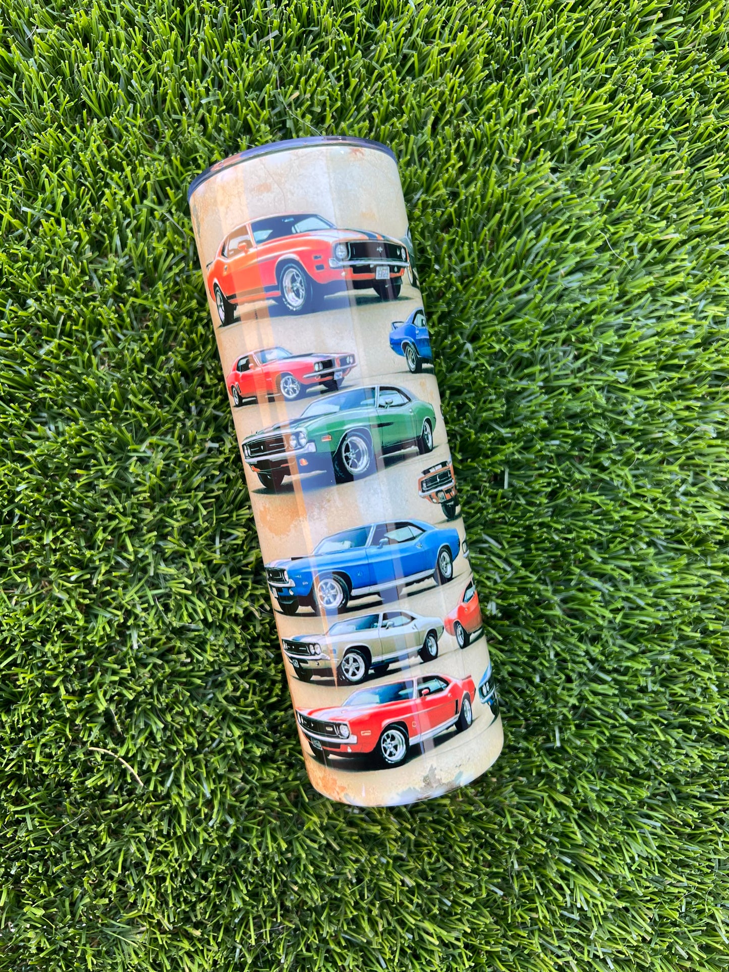 20oz Classic Cars Tumbler