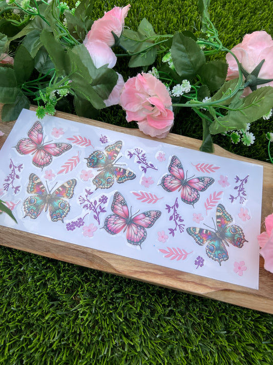 #H27 Pink Butterfly