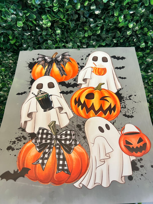 DTF Pumpkin Ghostie