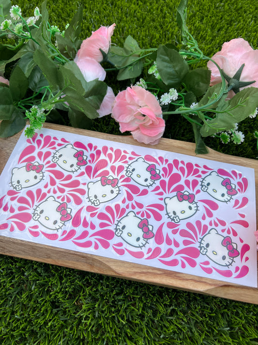 #H56 Pink Floral HK