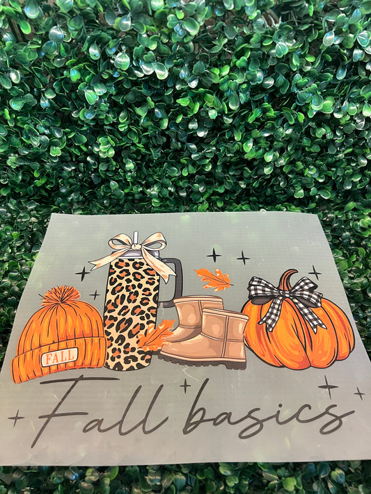 DTF Fall Basics