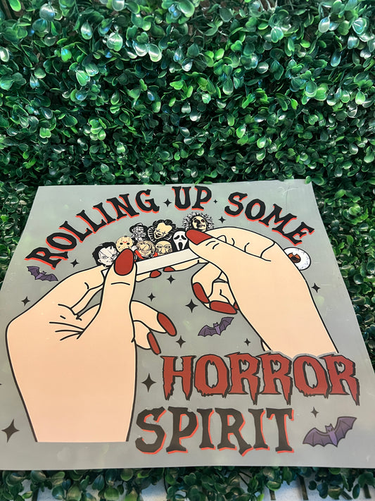 DTF Rolling Up Horror Spirit